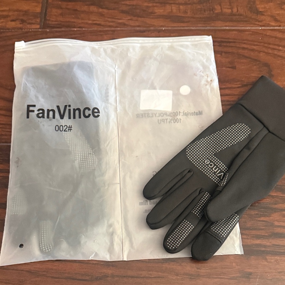Vince Dark Gray Men's Gloves
